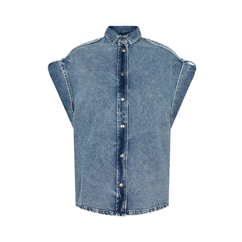denim & co vest